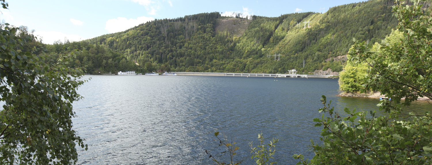 Hohenwarte Stausee Weg
