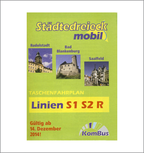 Städtedreieck mobil - S1, S2, R