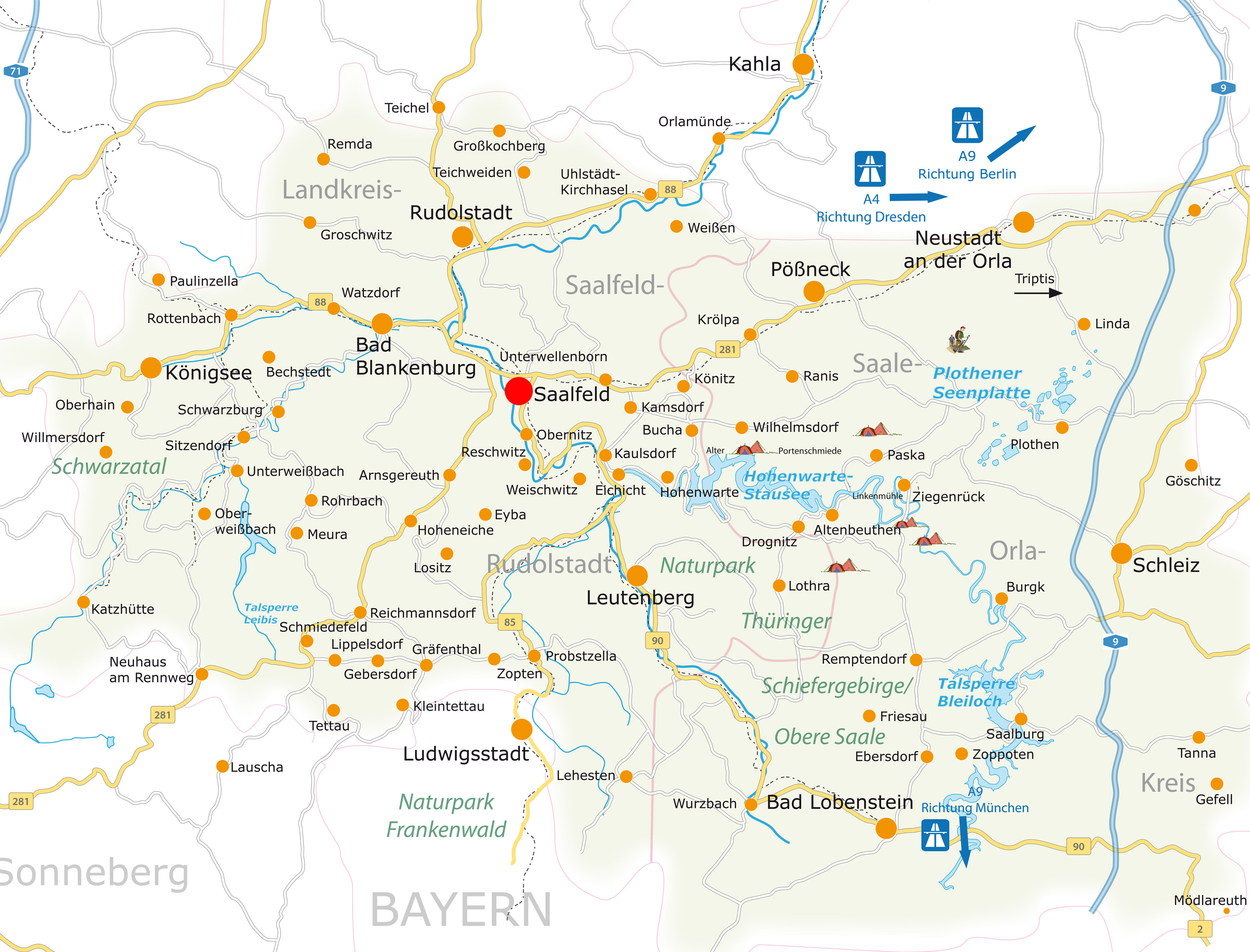 Die Region entdecken