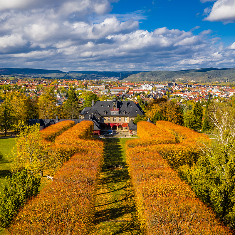 Rundgang durch die Parkanlage Bergfried