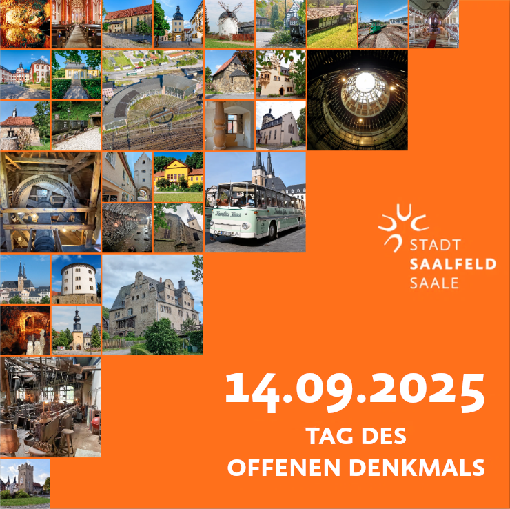 Tag des offenen Denkmals in Saalfeld 2025